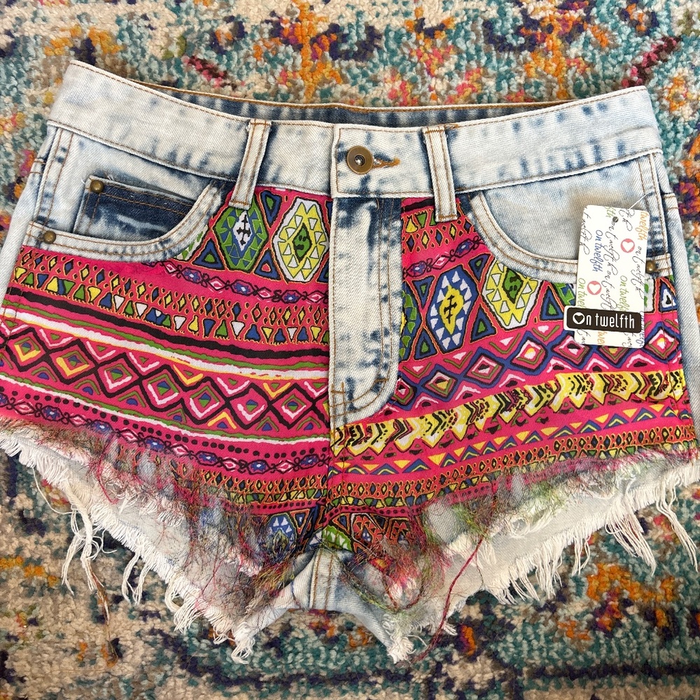 Aztec shorts